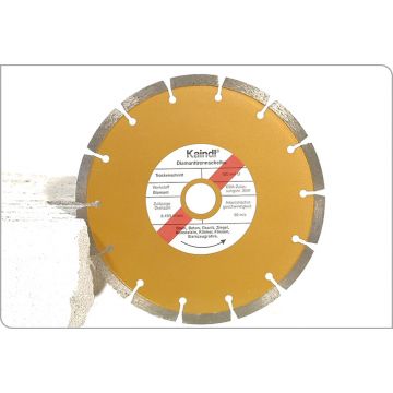 Diamant-Trennscheibe 180mm, 14 Segmente für Trockenschnitt
