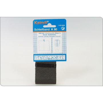 Schleifband Zirkon, 1000mm, extra-stark, K80