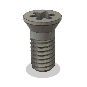 Schraube M4 für Hartmetallwendeplatte