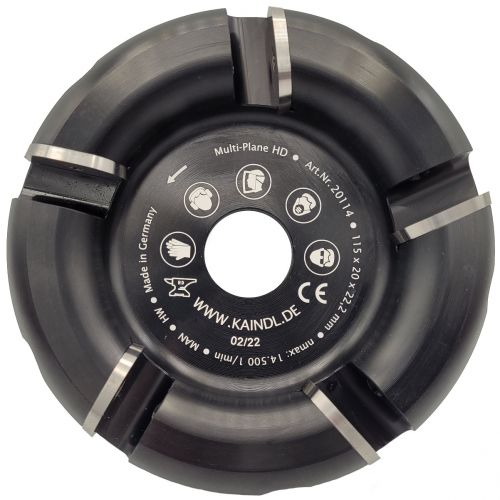 KAINDL MULTI-Plane - Milling disc for aluminum 115 x 20 x 22,2mm