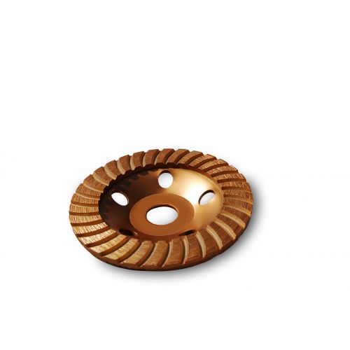 Diamond cup wheel ø125mm - turbo segment - for angle grinder