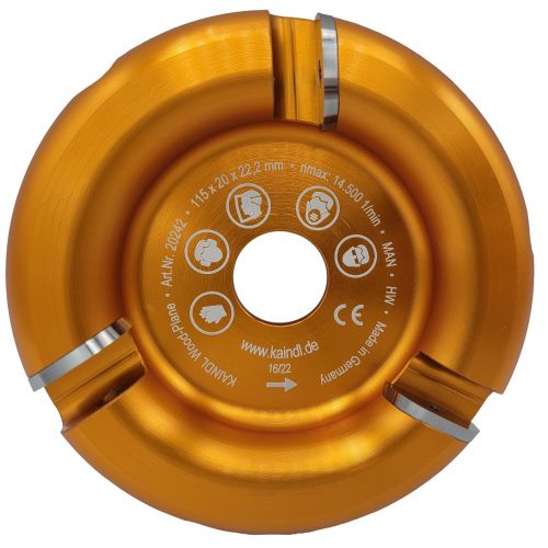 KAINDL WOOD-Plane - Milling disc for wood 115 x 20 x 22,2mm