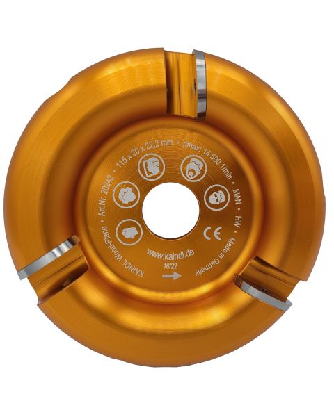 KAINDL WOOD-Plane - Milling disc for wood 115 x 20 x 22,2mm